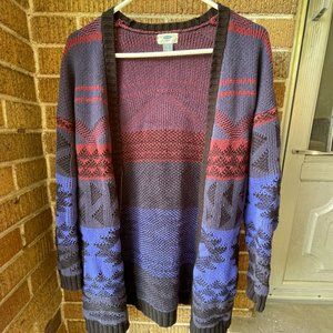 Long Old Navy knit sweater